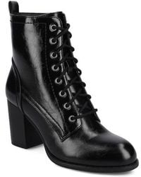 Journee Collection - Journee Baylor Lace-Up Boot - Lyst