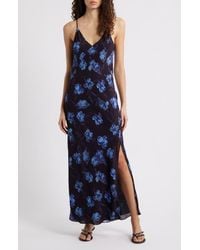Rag & Bone - Larissa Floral Print Sleeveless Maxi Dress - Lyst