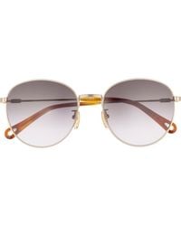 Chloé - Gradient Round Sunglasses, 57Mm - Lyst