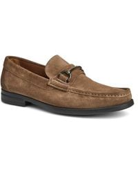 Bruno Magli - Italian Leather Horsebit Loafers - Lyst