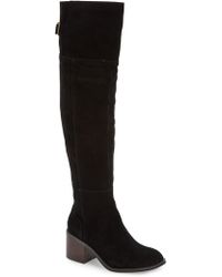 Sole Society Devlin Over-the-knee Boot - Black