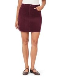 Kensie - High Waist Corduroy A-Line Skirt - Lyst