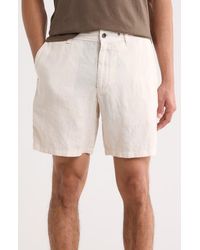 Rag & Bone - Haydon Linen Shorts - Lyst