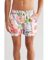 Native Youth - Volley Swim Trunks - Lyst
