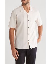 Theory - Dazy Short Sleeve Button-up Camp Shirt - Lyst