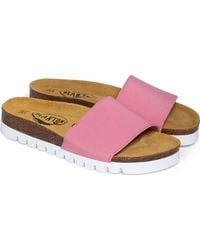 Plakton - Solid Slide Sandal - Lyst