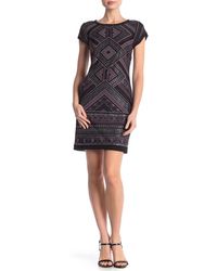 vince camuto ottoman detail sweater dress