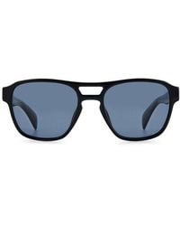 Rag & Bone - 54Mm Rectangular Sunglasses - Lyst