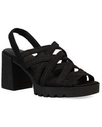 Eileen Fisher - Tally Strappy Slingback Platform Sandal - Lyst