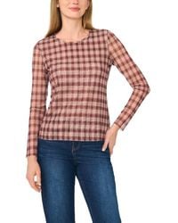 Ted Baker - Long Sleeve Mesh Top - Lyst