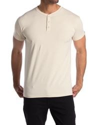 Xray Jeans - Short Sleeve Henley - Lyst