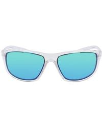 Nike - Adrenaline 66Mm Oversize Rectangle Sport Wrap Sunglasses - Lyst