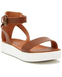 MIA - Platform Two-Strap Sandals - Lyst