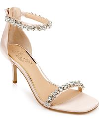 Badgley Mischka - Dustyn Metallic Sandal - Lyst