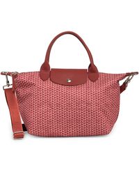 Longchamp Nylon Messenger Bag - Pink Crossbody Bags, Handbags - WL863617