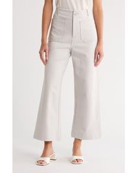 Tahari - Crop Wide Leg Pants - Lyst