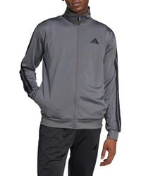 adidas - Essentials Warm-Up 3-Stripes Track Jacket - Lyst