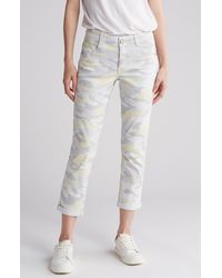 Democracy - Ab Solution Camo Cropped Jeans - Lyst