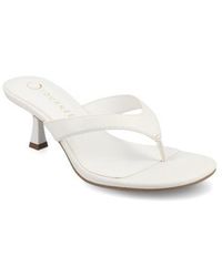 Journee Collection - Danielle Slide Sandal - Lyst
