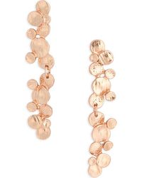Karine Sultan - Circle Cluster Drop Earrings - Lyst