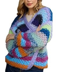 Saachi - Stripe Cardigan - Lyst