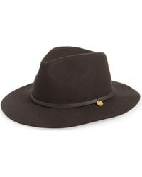 Rag & Bone - City Felt Wool Fedora - Lyst