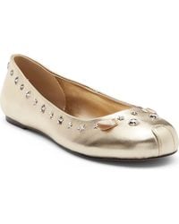Marc Jacobs - The Mouse Ballerina Leather Ballet Flat - Lyst