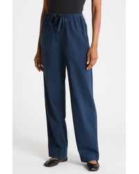 Vince - Tie Front Pull-On Pants - Lyst