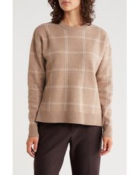 Nordstrom Rack - Patterned Crewneck Sweater - Lyst
