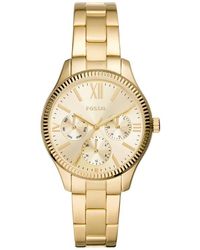 Fossil - Rye Multifunction Three-Hand Quartz Bracelet Watch, 36Mm - Lyst