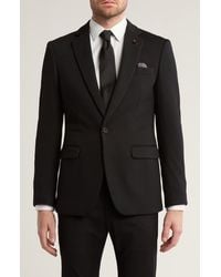 T.R. Premium - Slim Fit Knit Fashion Blazer - Lyst
