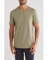Kenneth Cole - Crewneck Stretch Cotton T-shirt - Lyst