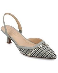 Journee Collection - Nellia Slingback Pointed-Toe Pump - Lyst