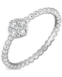 Bony Levy - Mika 18K Diamond Stackable Ring - Lyst