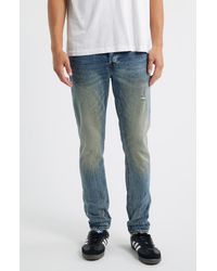 BBCICECREAM - Bb Trek Slim Fit Distressed Jeans - Lyst