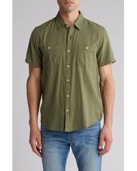 Lucky Brand - Mason Workwear Short Sleeve Button-up Shirt - Lyst