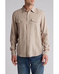 Lucky Brand - Santa Fe Linen Shirt - Lyst