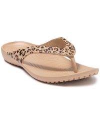 Lyst - Tommy Hilfiger Women's Carma Glitter Flip Flops in Metallic