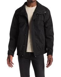 Noize - Bonded Poly Rain Bomber Jacket - Lyst