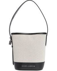 Marc Jacobs - Drifter Canvas & Leather Bucket Bag - Lyst