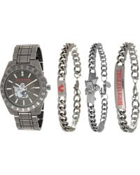 TRUE RELIGION - Buddha Bracelet Watch, 44.5Mm & Assorted Bracelets Set - Lyst