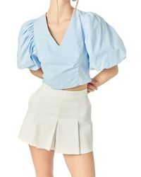 Endless Rose - V-Neck Crop Top - Lyst