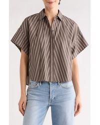 Rag & Bone - Maura Stripe Button-Up Shirt - Lyst
