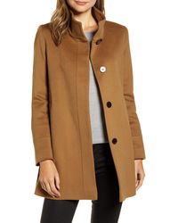 fleurette teddy wool coat