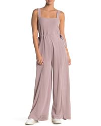 Free People It's A Cinch Jumpsuit - Pink