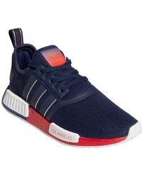 adidas Nmd R1 Core Black Solar Red Line for Men - Lyst