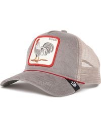 Goorin Bros - The Arena Cock Patch Corduroy Trucker Hat - Lyst