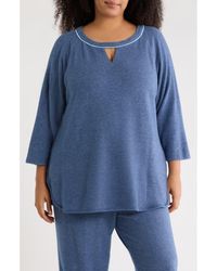 Ruby Rd. - Keyhole Hacci Knit Pullover - Lyst