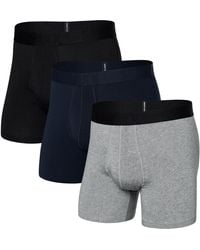 Saxx Underwear Co. - Assorted 3-Pack Droptemp Cooling Cotton Boxer Briefs - Lyst