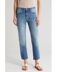 Kensie - High Rise Slim Jeans - Lyst